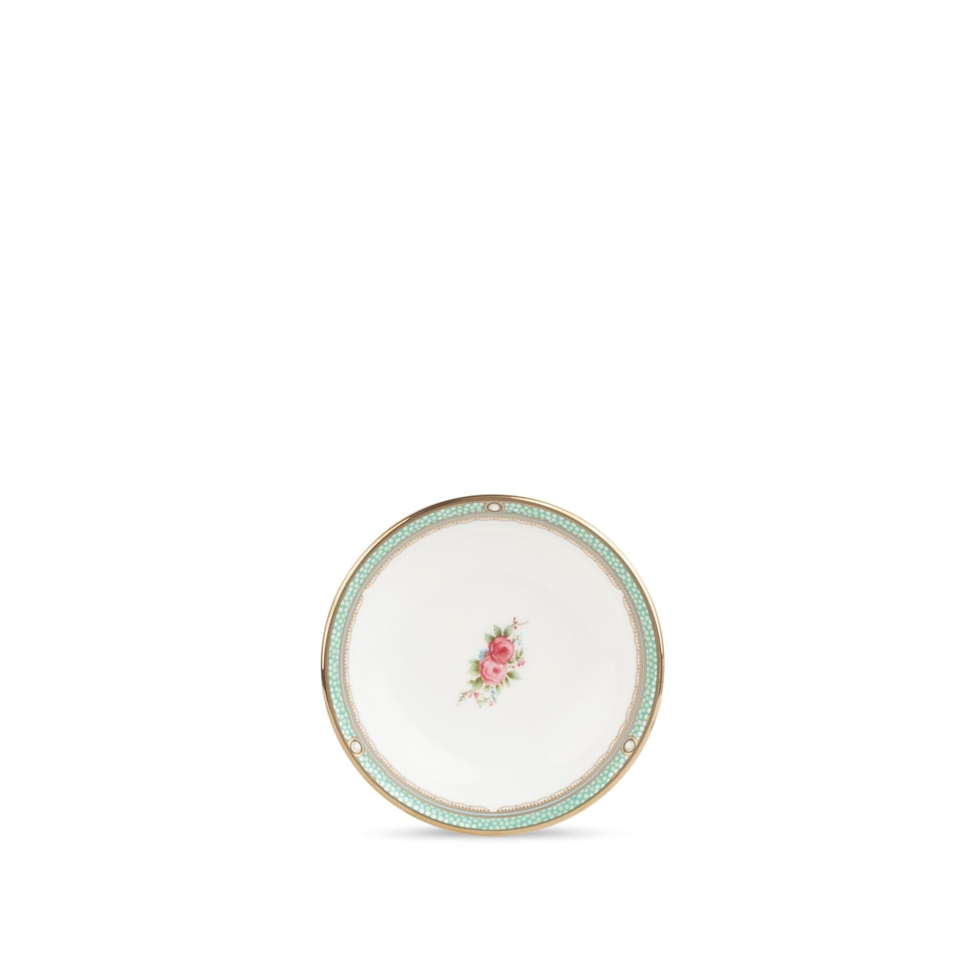 Đĩa tròn 9,7cm đựng nước chấm, gia vị sứ xương | Noritake Palace Rose 4863L - 59714A