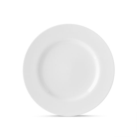  Đĩa tròn cỡ vừa đường kính 21cm sứ trắng | Noritake Art Stage 3-336L - 91011 