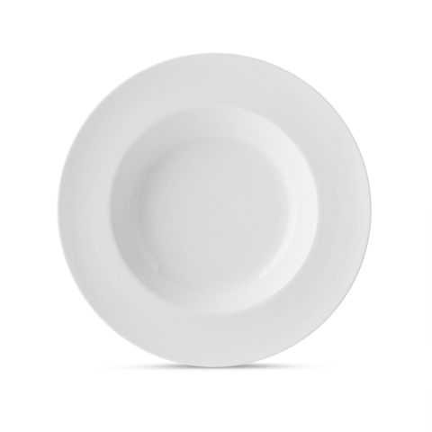  Đĩa sâu lòng 28,1cm dung tích 740ml ăn pasta sứ xương | Noritake Plain White 4850L - 97301 