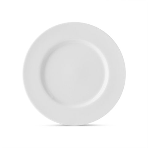  Đĩa tròn cỡ vừa đường kính 23cm sứ trắng | Noritake Art Stage 1609L - 91171 