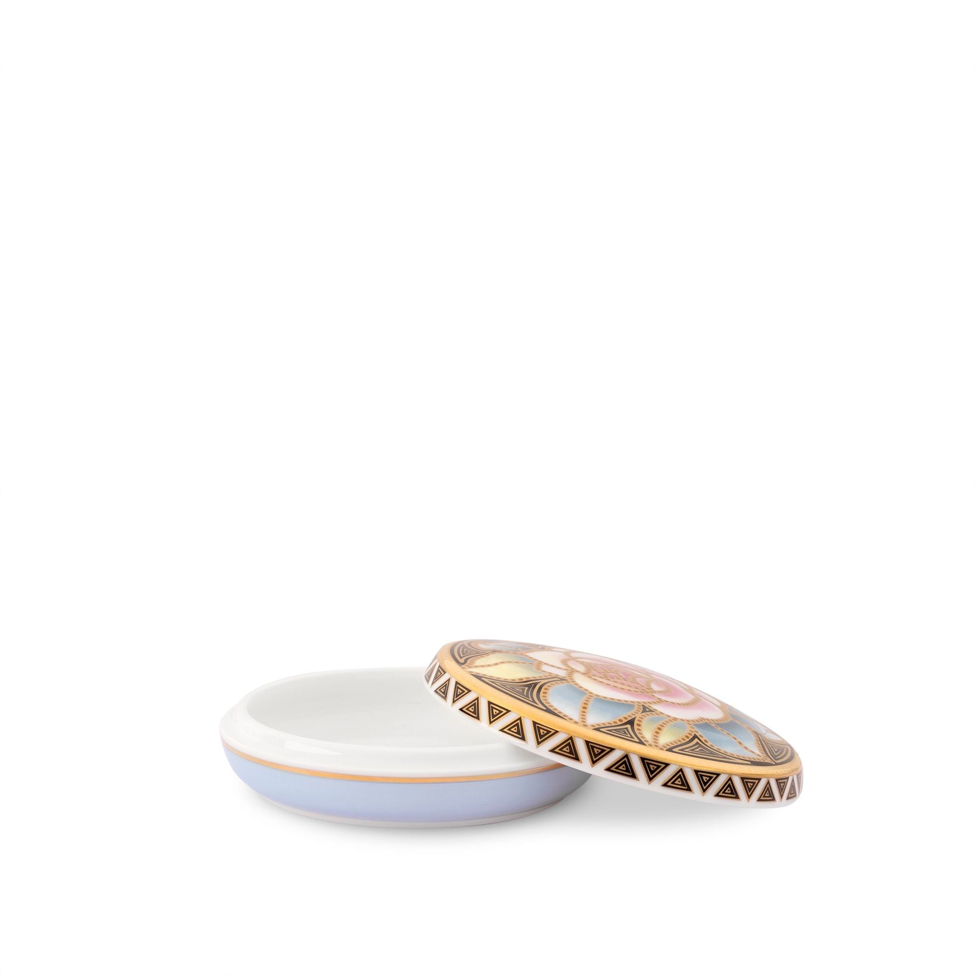Hộp đựng kẹo/trà cỡ nhỏ sứ trắng cao cấp | Noritake The Homage Collection H-889J - T55019
