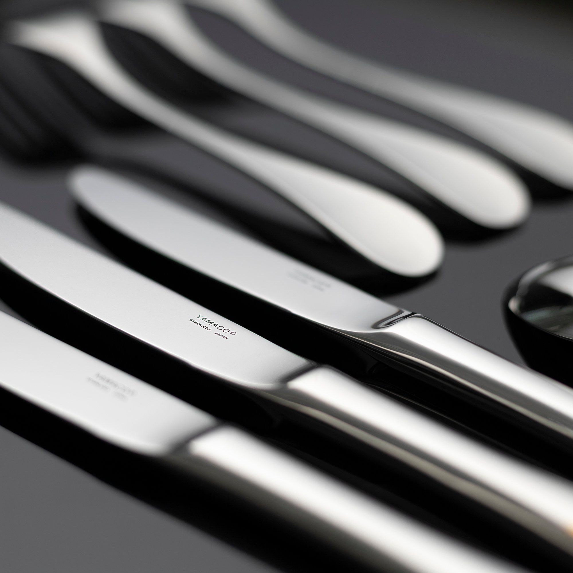 Bộ dao muỗng nĩa (dao thìa dĩa) 25 món mạ vàng cho 5 người | Yamaco Elegance G/A ELAS - 25