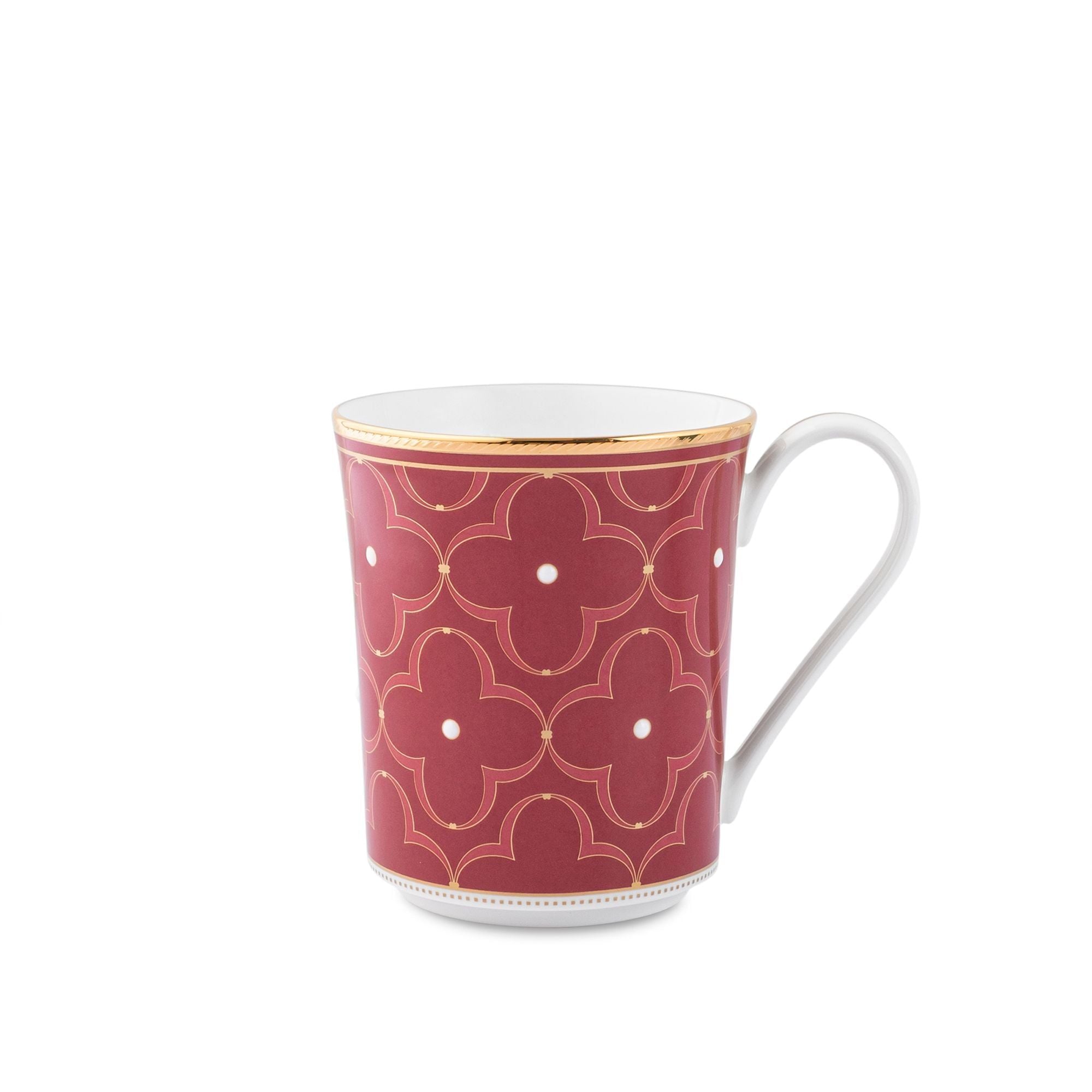 Bộ cốc đôi (Đỏ - Xanh) dung tích 395ml sứ xương | Noritake Trefolio HC 4977-12L - P93656