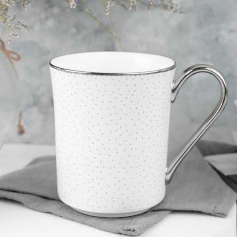 Cốc (ly) uống nước, cà phê dung tích 395ml sứ xương | Noritake Broome Street 4913L - T93656
