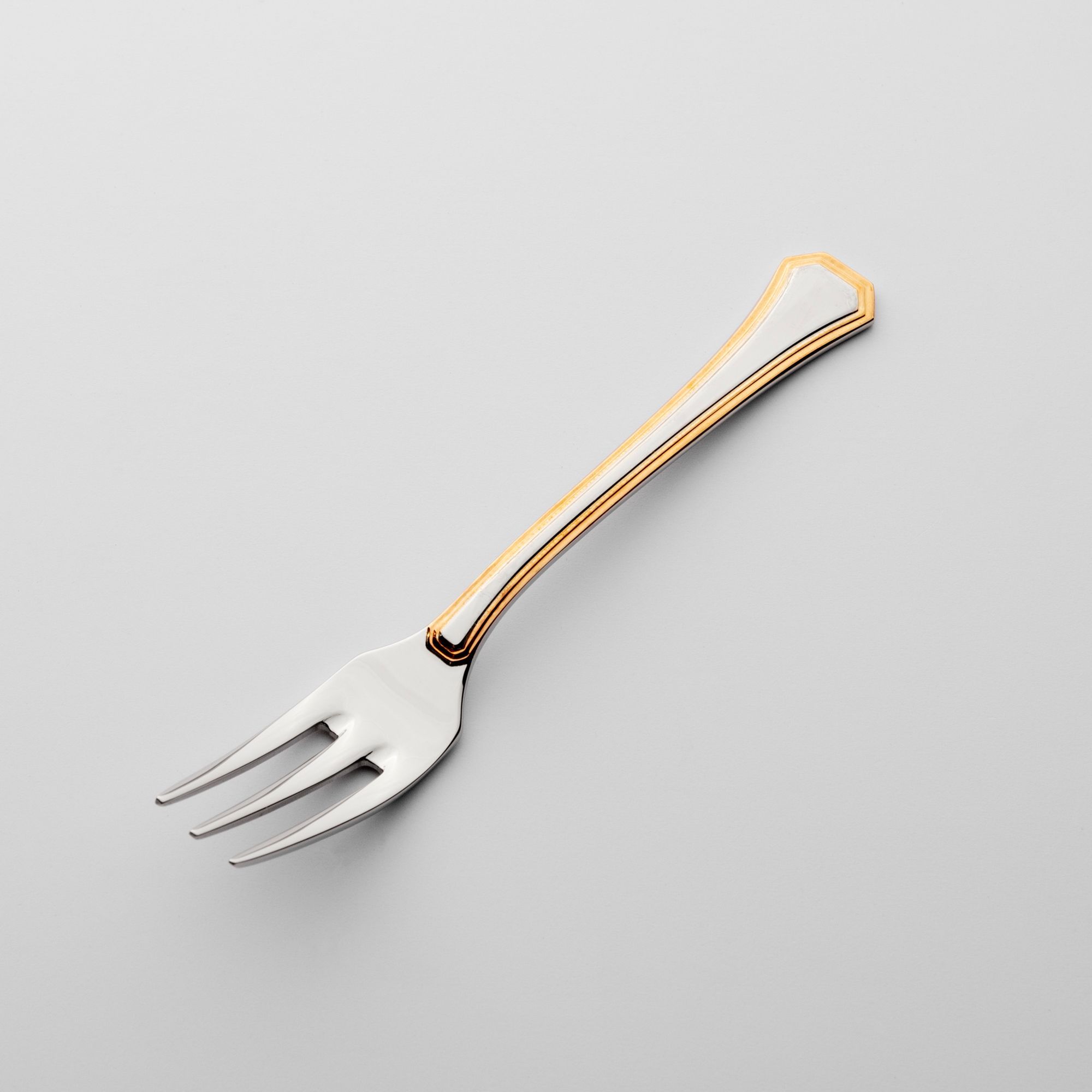 Bộ dao muỗng nĩa (dao thìa dĩa) 25 món mạ vàng cho 5 người | Yamaco Crystal Line G/A CRAS - 25