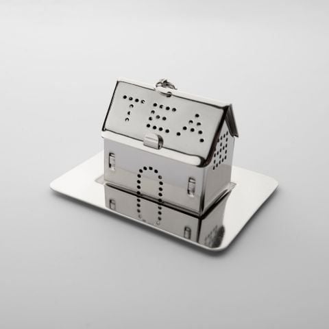  Bộ 05 thìa (muỗng) uống trà mạ vàng kèm lọc trà | Yamaco Aurora G/P AUG - TS5 