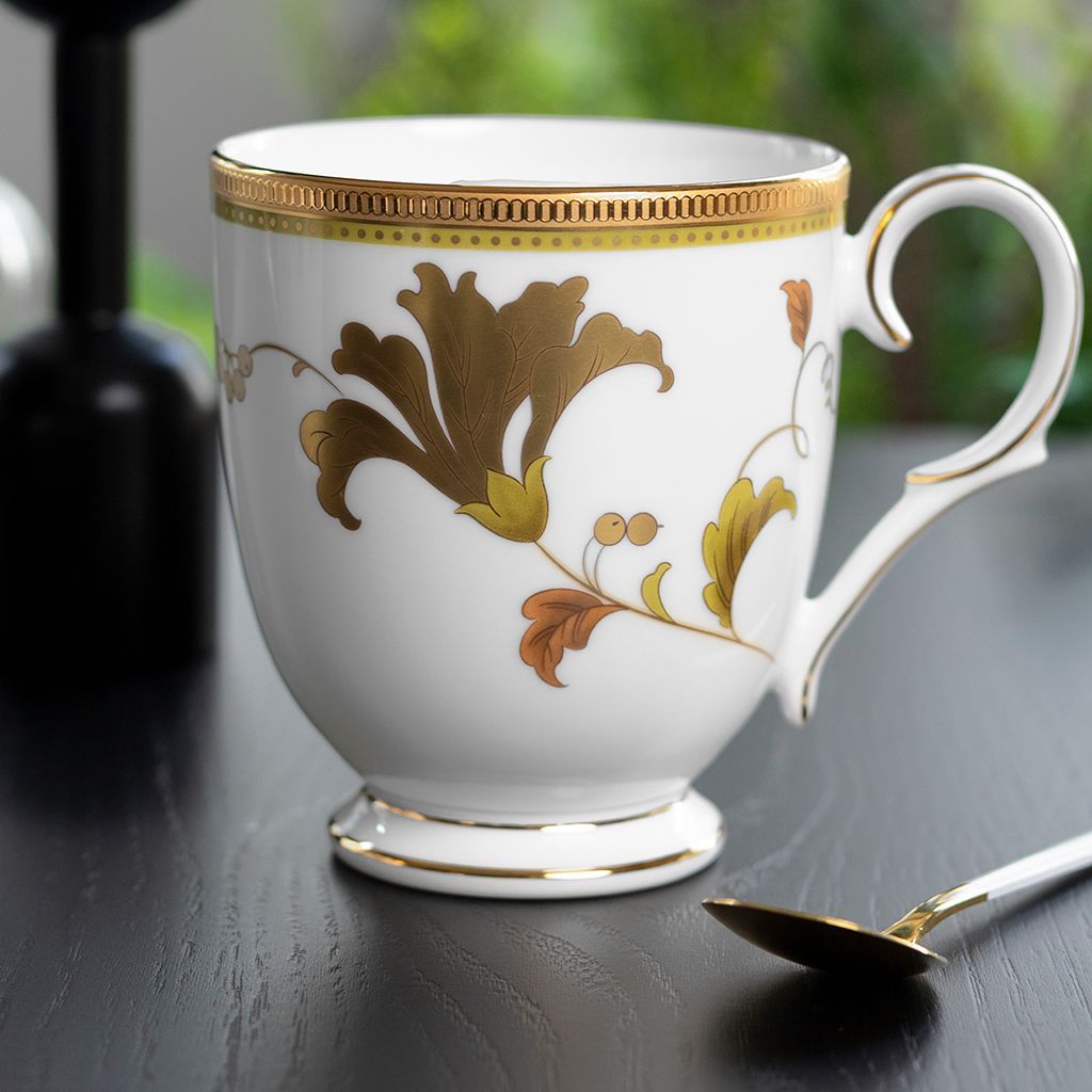 Cốc (ly) uống nước, cà phê dung tích 320ml sứ xương | Noritake Islay 4885L - T50755A