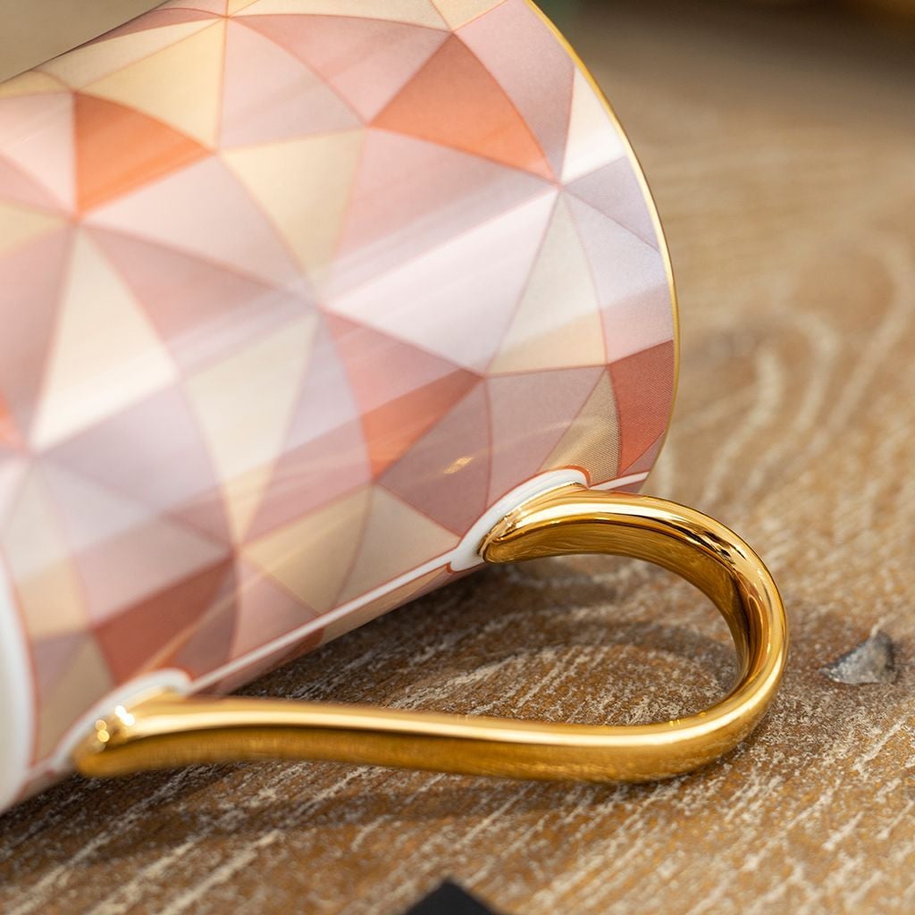 Cốc (ly) uống nước, cà phê dung tích 395ml sứ xương | Noritake Splendid Umber 4970L - T93656