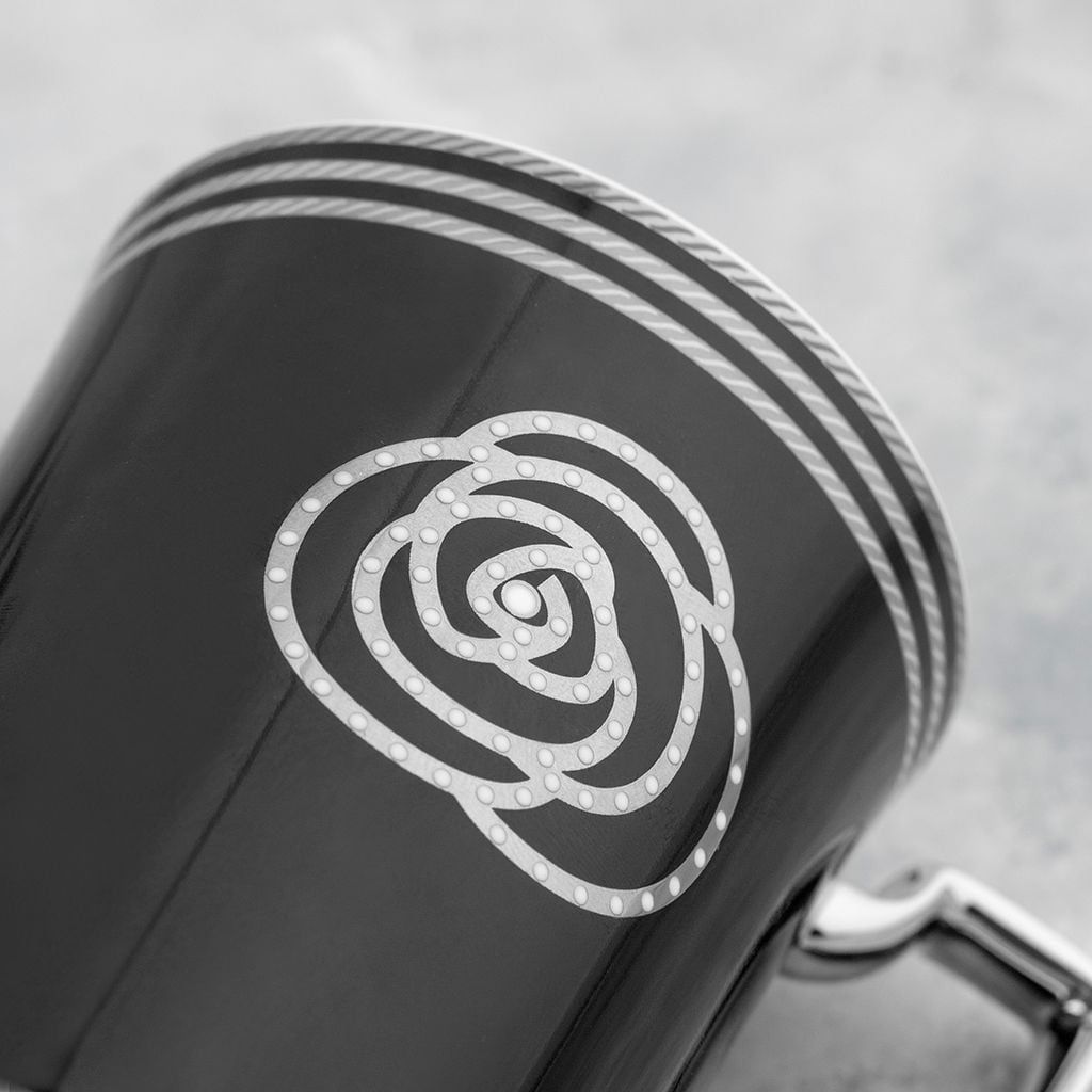 Cốc (ly) uống nước, cà phê (đặc biệt - Đen) 330ml sứ xương | Noritake Aidan 4867-1L - T93655