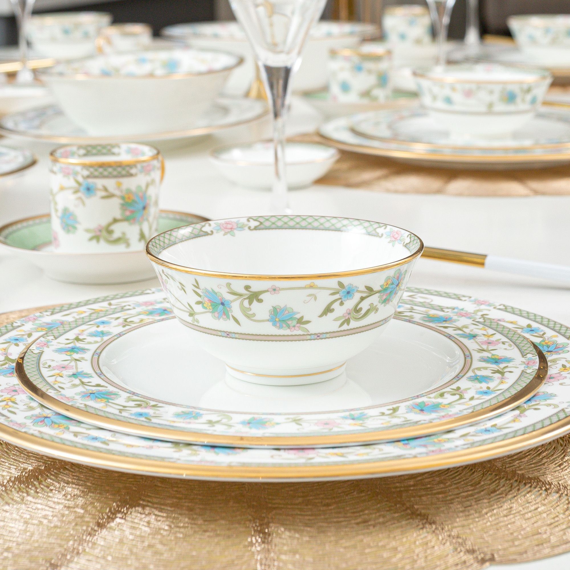 Bát cơm (chén cơm) 11,5cm dung tích 280ml sứ xương Nhật Bản | Noritake Yoshino 9983J - 50182