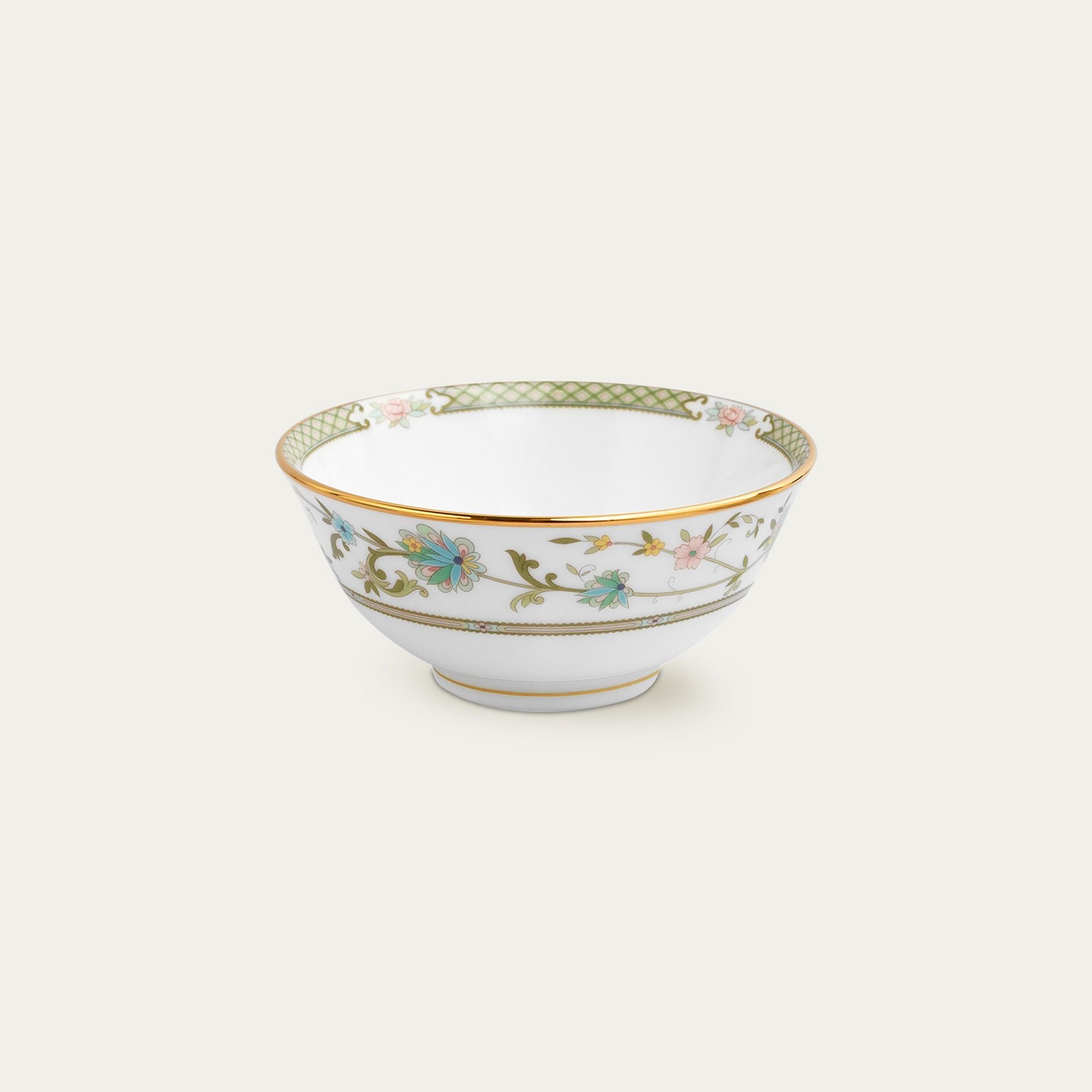 Bát cơm (chén cơm) 11,5cm dung tích 280ml sứ xương Nhật Bản | Noritake Yoshino 9983J - 50182