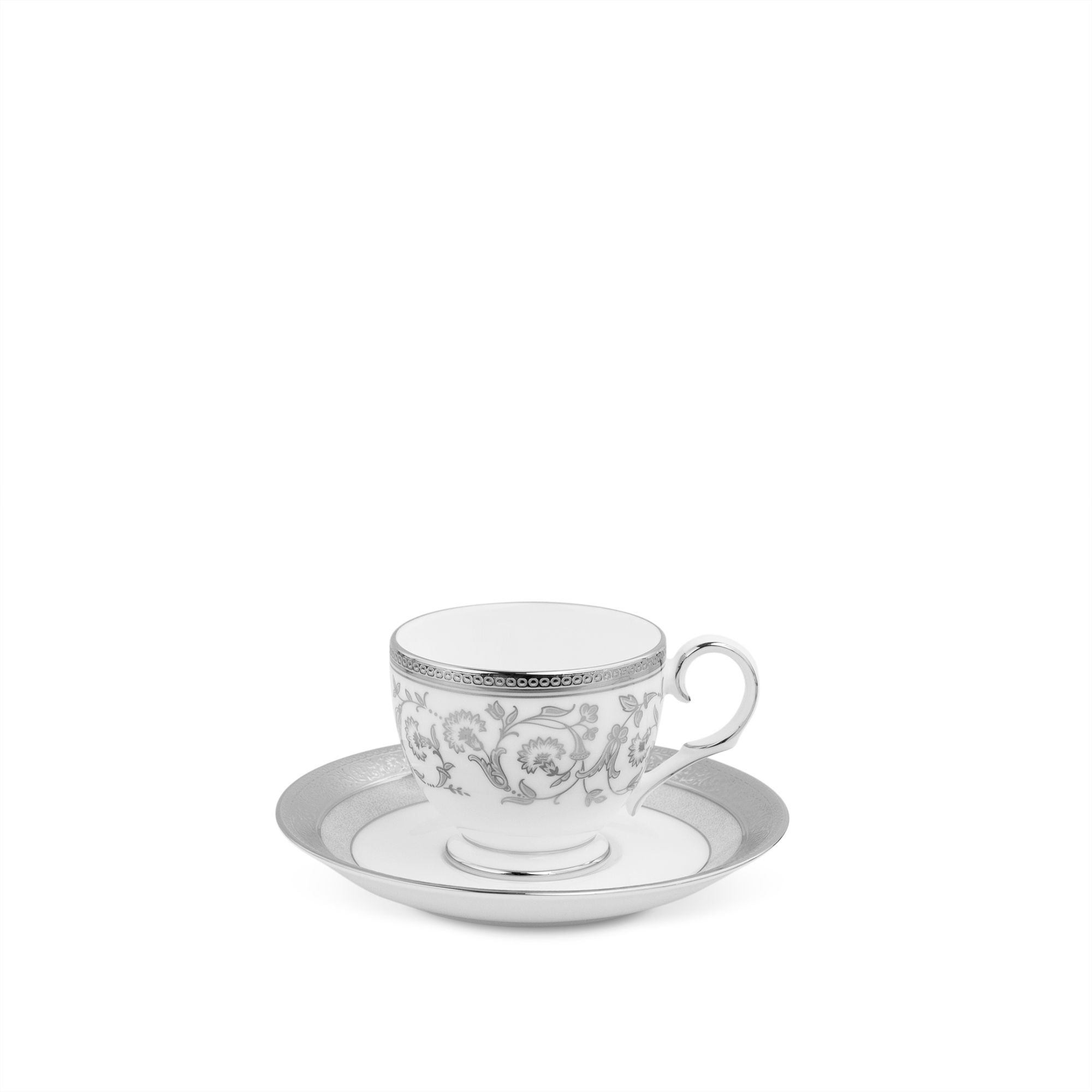Chén trà (tách trà) nhỏ dung tích 105ml sứ xương | Noritake Summit Platinum 4919L - 50792CA