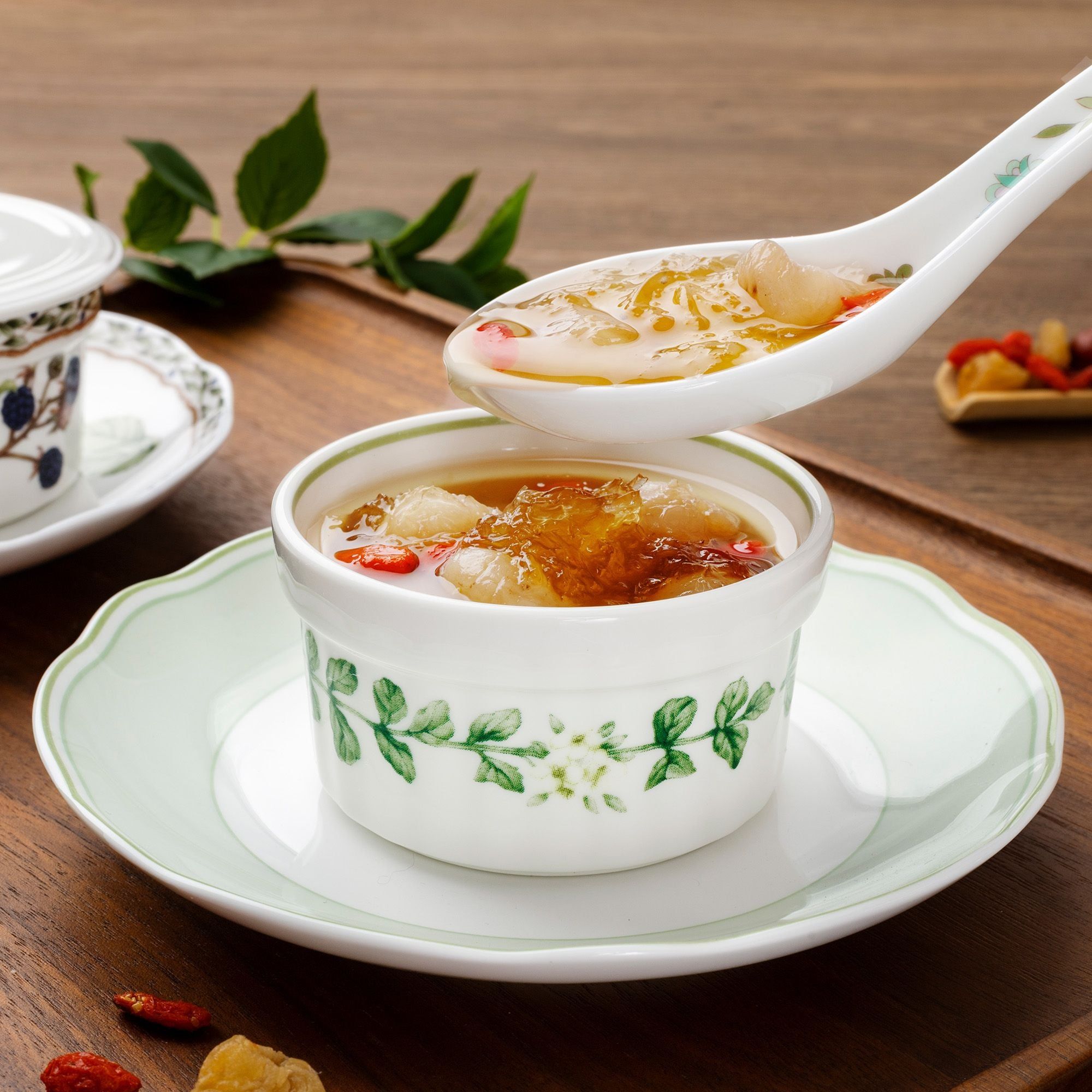 Thìa sứ (muỗng sứ) dài 13,3cm sứ xương Nhật Bản | Noritake Yoshino 9983J - 50130