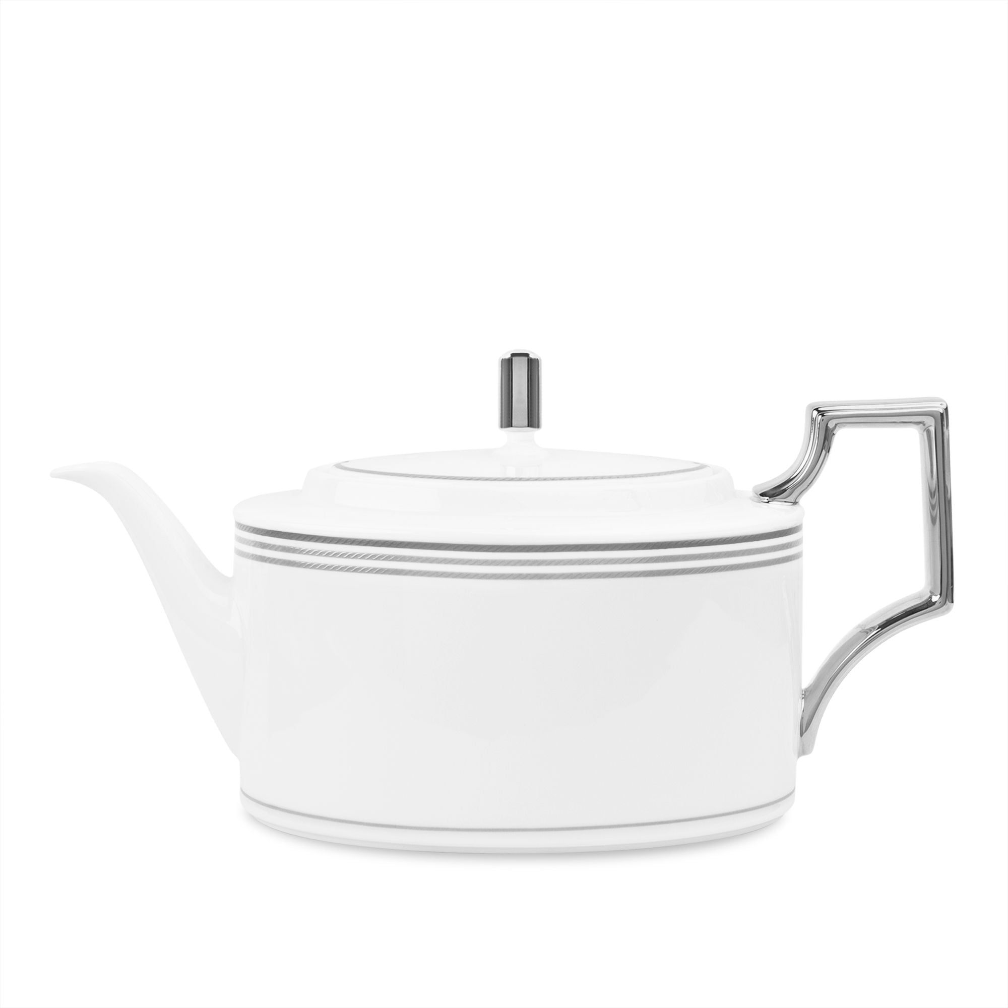 Ấm trà (bình trà) dung tích 1.280ml sứ xương | Noritake Aidan 4867L - 93623
