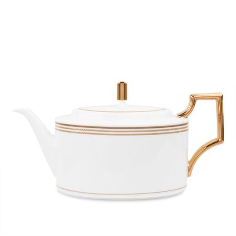  Ấm trà (bình trà) dung tích 1.280ml sứ xương | Noritake Aidan Gold 4941L - 93623 