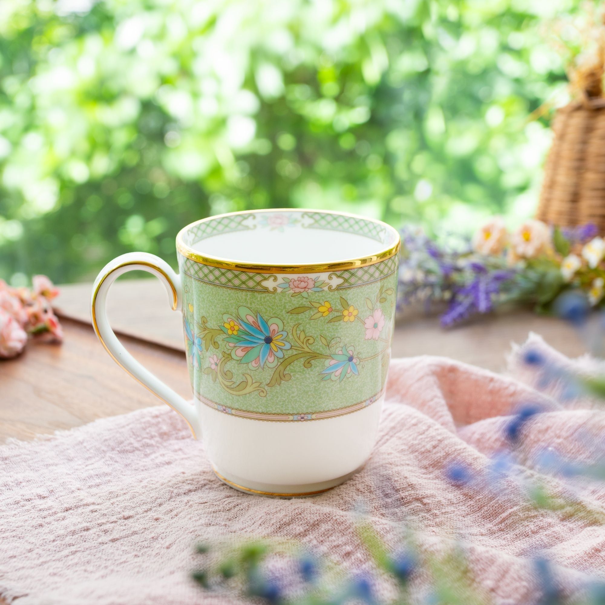 Cốc (ly) uống nước, cà phê dung tích 285ml sứ xương Nhật Bản | Yoshino 9983-5J - T59880