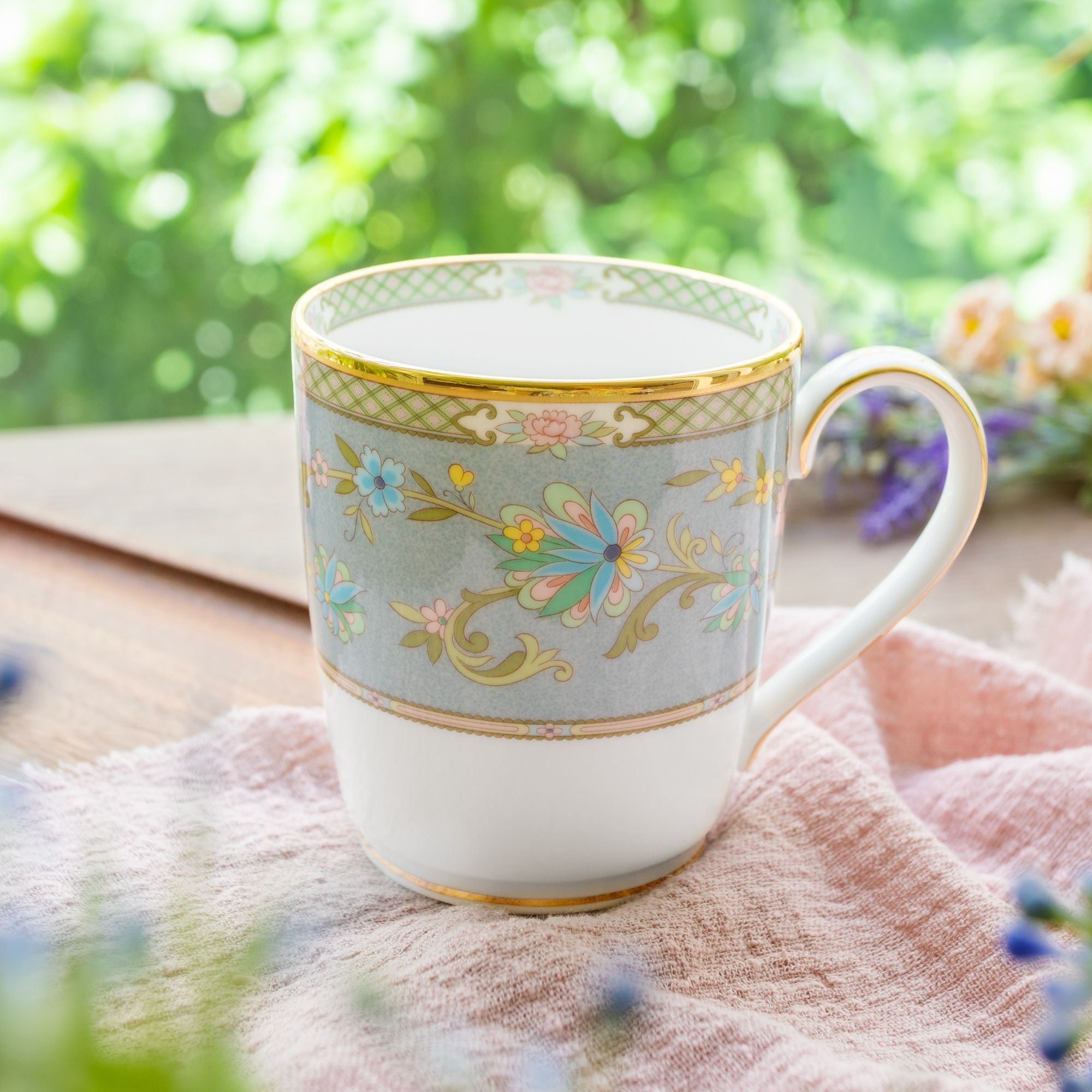 Cốc (ly) uống nước, cà phê dung tích 285ml sứ xương Nhật Bản | Yoshino 9983-6J - T59880