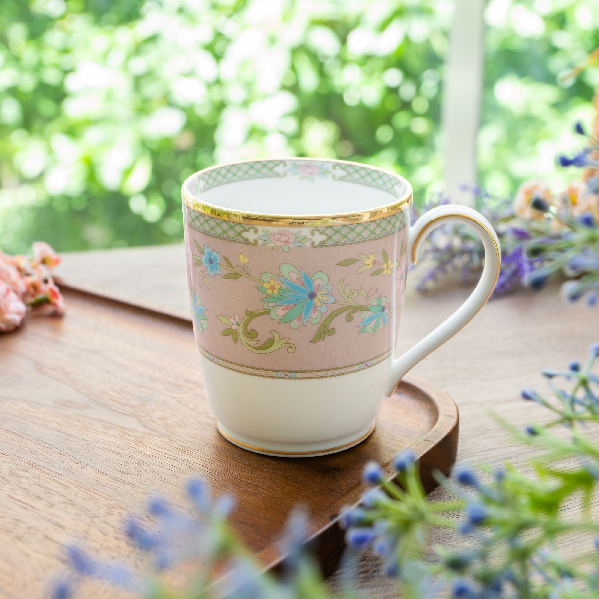 Cốc (ly) uống nước, cà phê dung tích 285ml sứ xương Nhật Bản | Yoshino 9983-7J - T59880