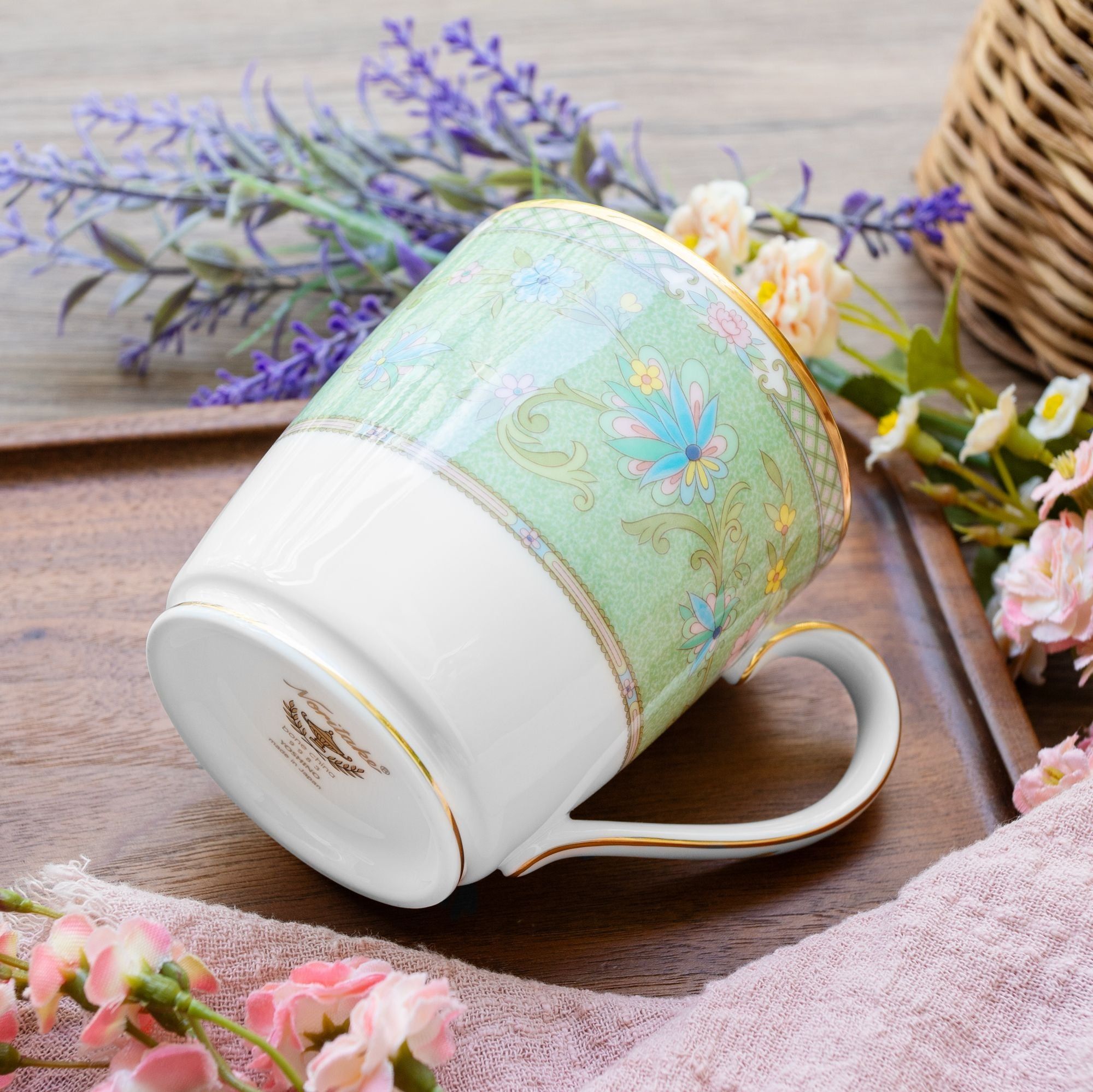 Cốc (ly) uống nước, cà phê dung tích 285ml sứ xương Nhật Bản | Yoshino 9983-5J - T59880