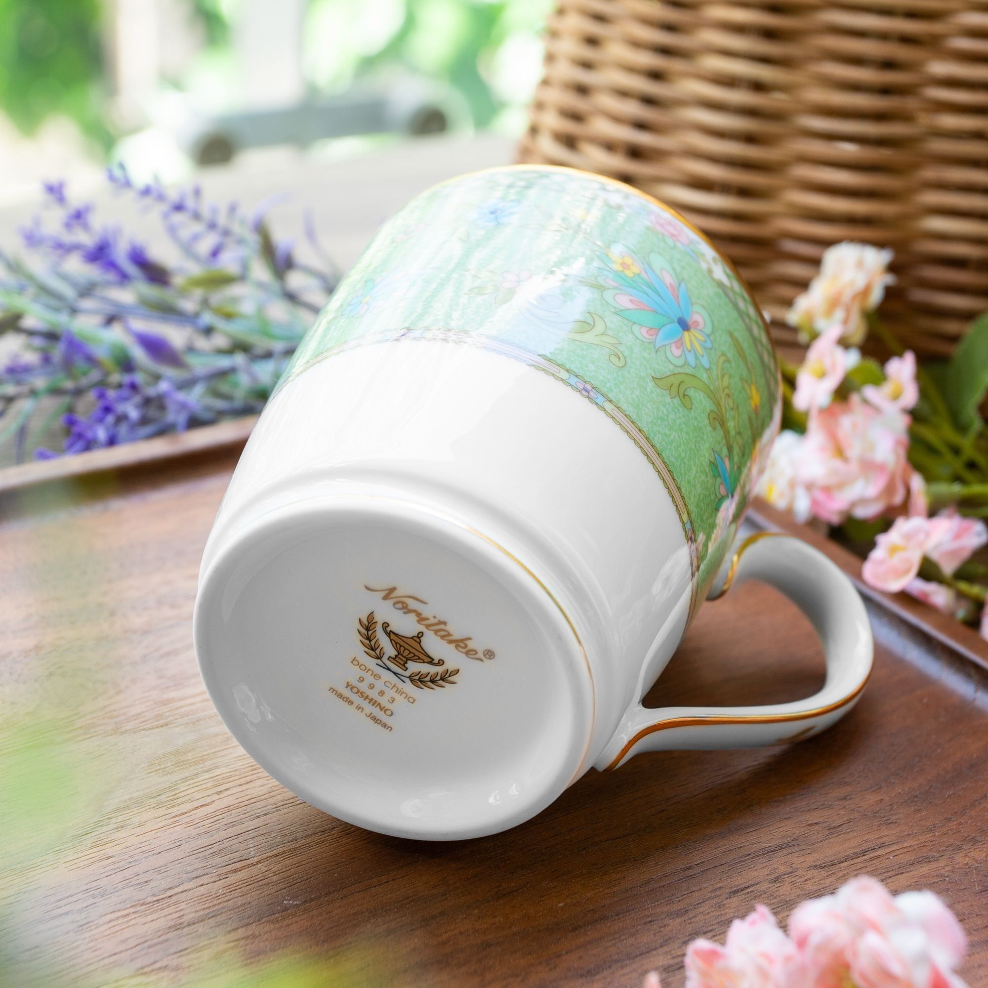 Cốc (ly) uống nước, cà phê dung tích 285ml sứ xương Nhật Bản | Yoshino 9983-5J - T59880