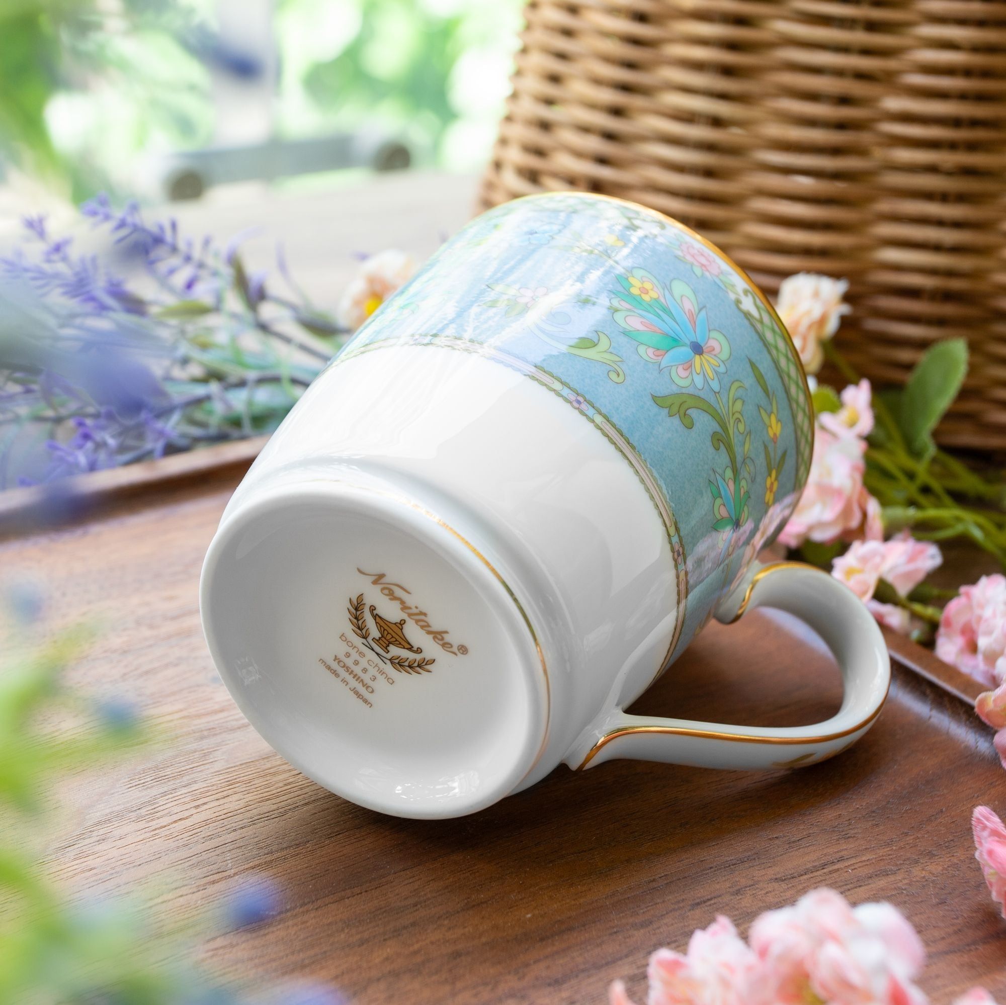 Cốc (ly) uống nước, cà phê dung tích 285ml sứ xương Nhật Bản | Yoshino 9983-6J - T59880