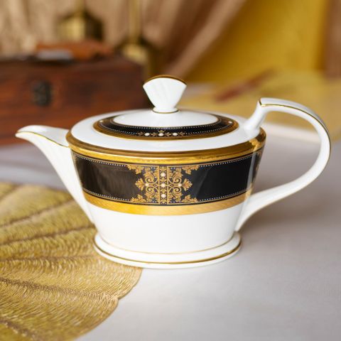  Ấm trà (bình trà) dung tích 880ml sứ xương Nhật Bản | Noritake Evening Majesty 4818J - T59563 