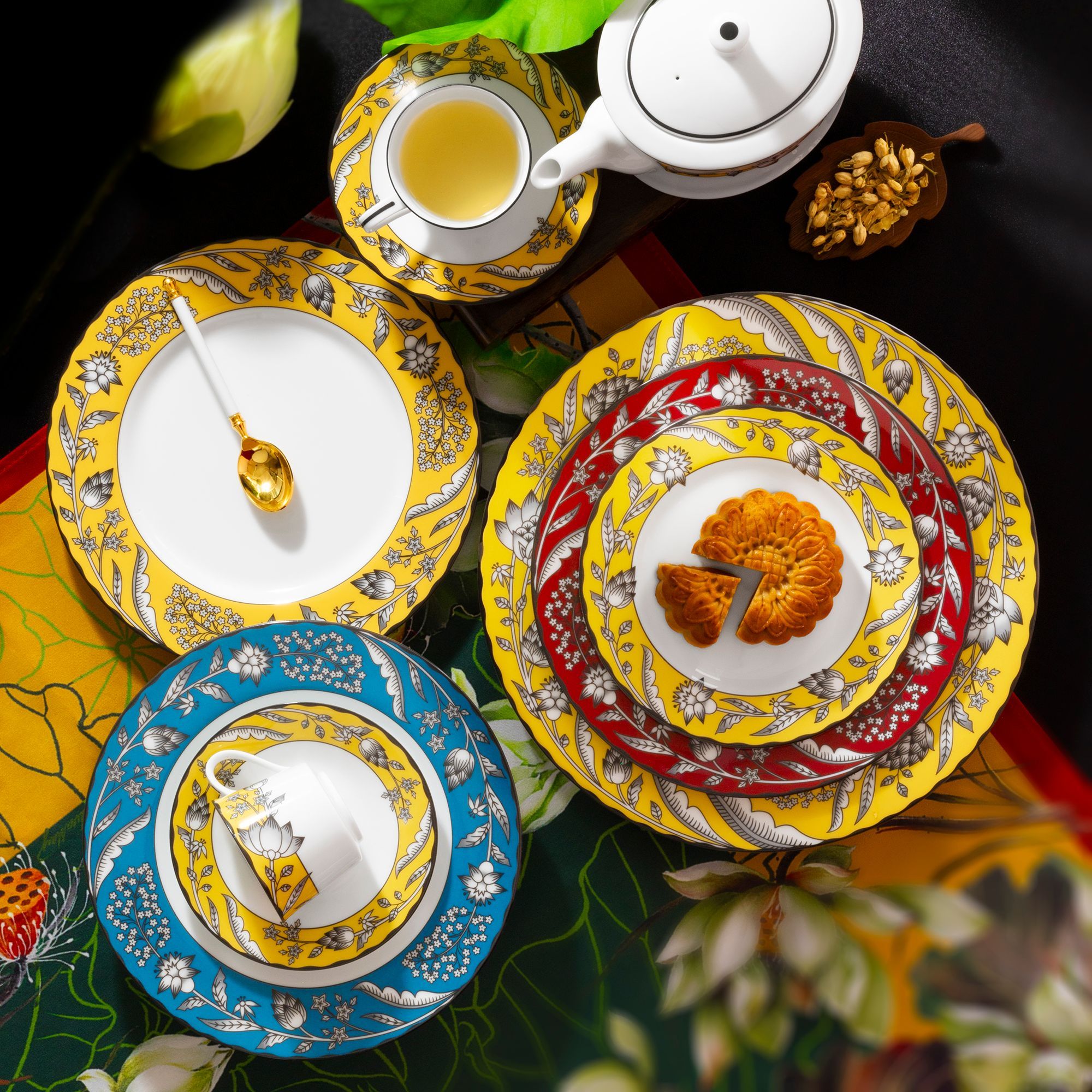 Đĩa tròn cỡ nhỏ đường kính 16,3cm sứ trắng | Noritake Chelsea Estate 1779L - 91012