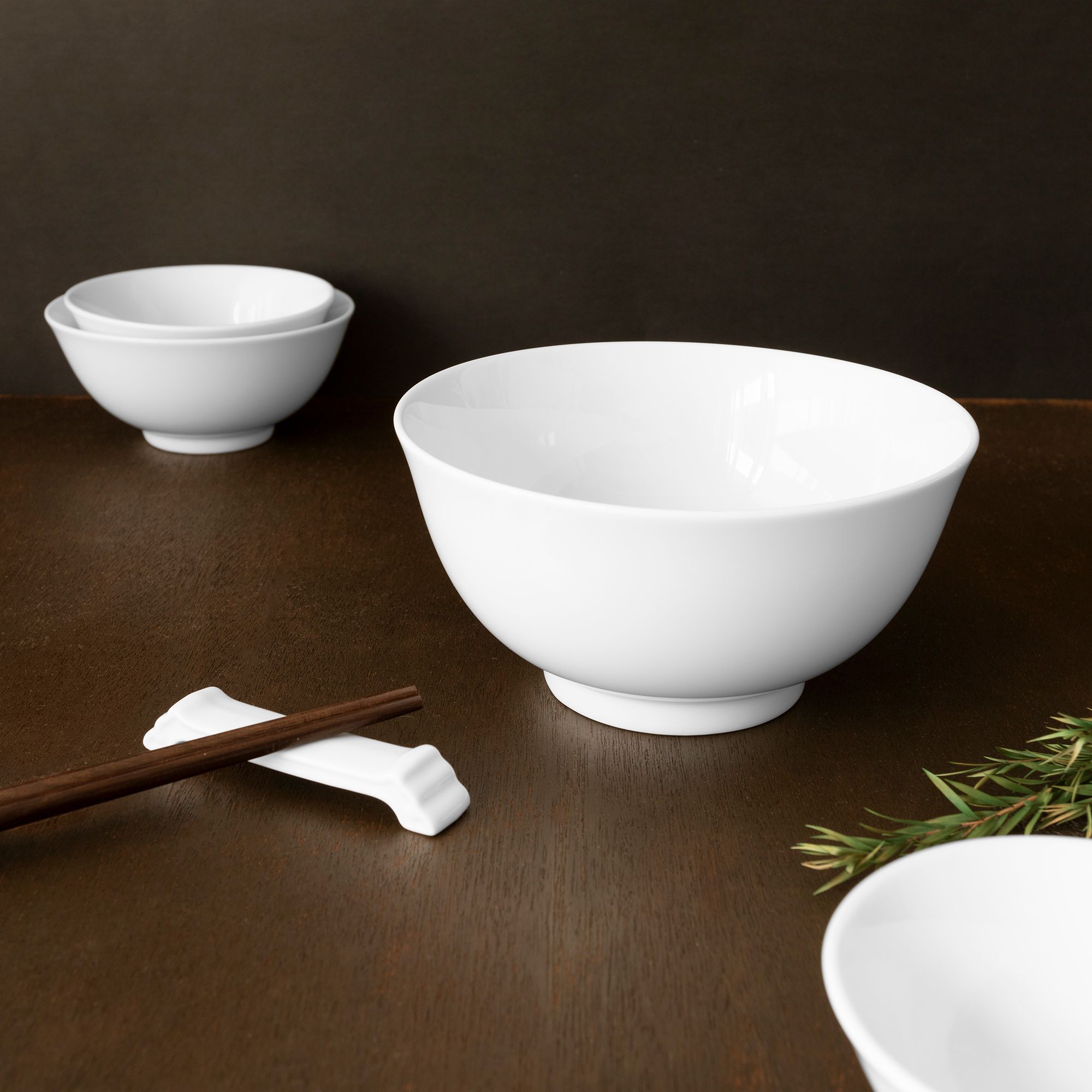 Bát mỳ (tô mỳ) đường kính 16,2cm dung tích 850ml sứ trắng | Noritake Art Stage 4257L - 91895