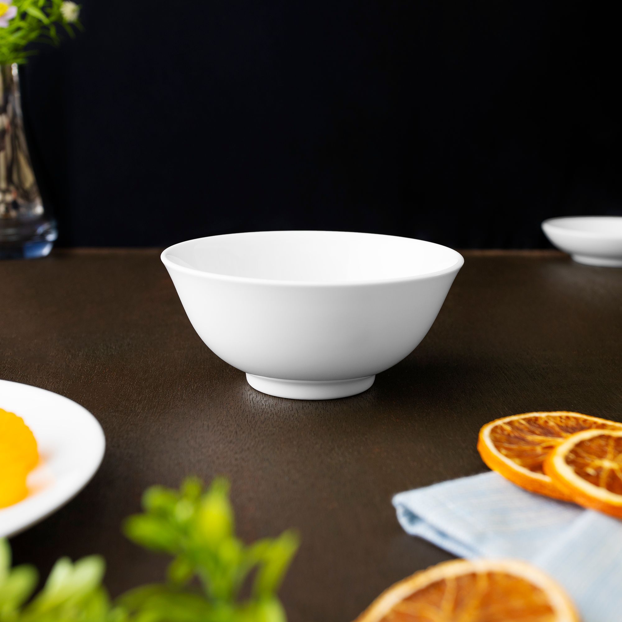 Bát cơm (chén cơm) 12,2cm dung tích 320ml sứ trắng | Noritake Art Stage 4257L - 91481