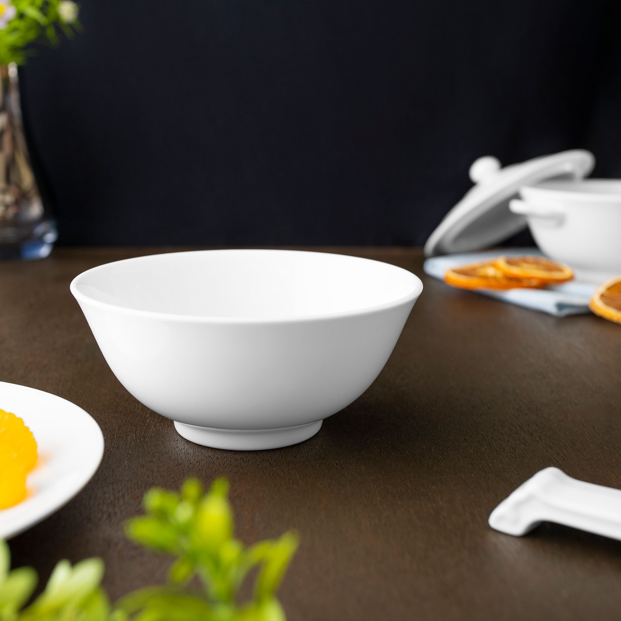 Bát cơm (chén cơm) 12,2cm dung tích 320ml sứ trắng | Noritake Art Stage 4257L - 91481