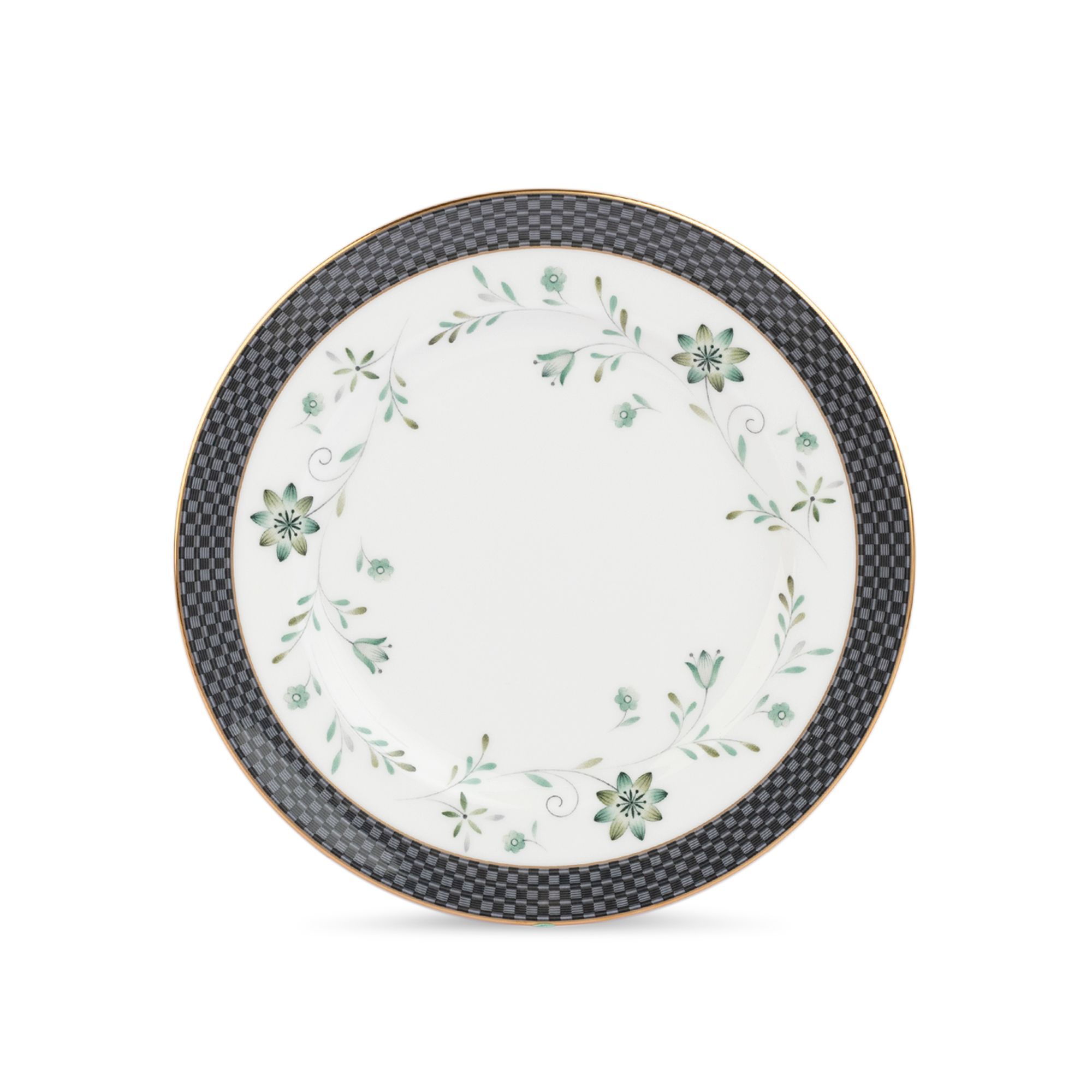 Đĩa tròn cỡ vừa đường kính 21,2cm sứ xương | Noritake Forever Fields 4950L - 97211