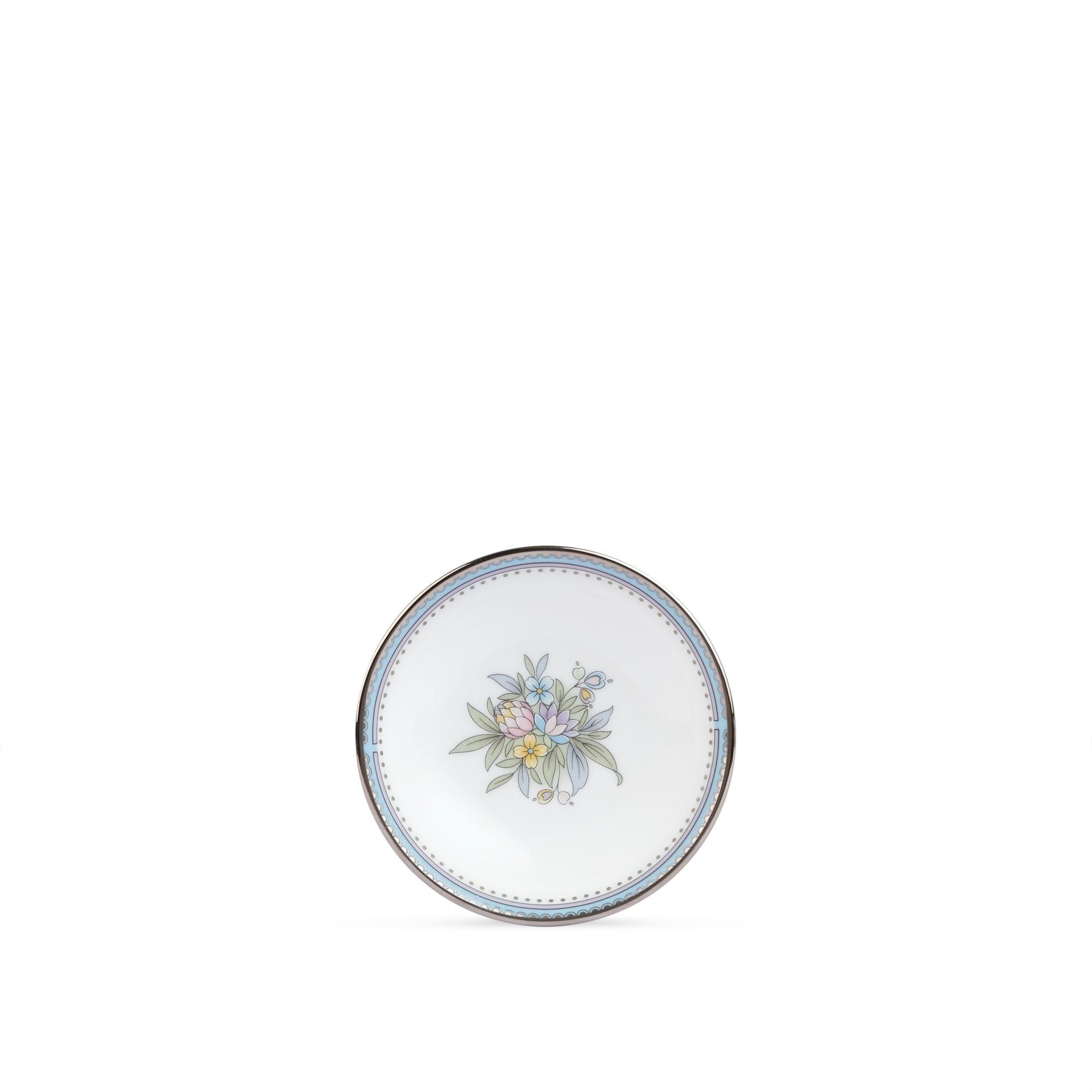 Đĩa tròn 9,7cm đựng nước chấm, gia vị sứ xương | Noritake Jardin Fleuri 4910L - 59714A