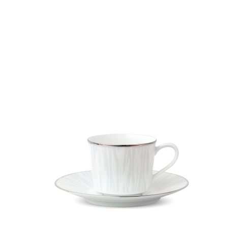  Chén trà (tách trà) nhỏ dung tích 100ml sứ trắng | Noritake Glacier Platinum 1702L - 91992C 