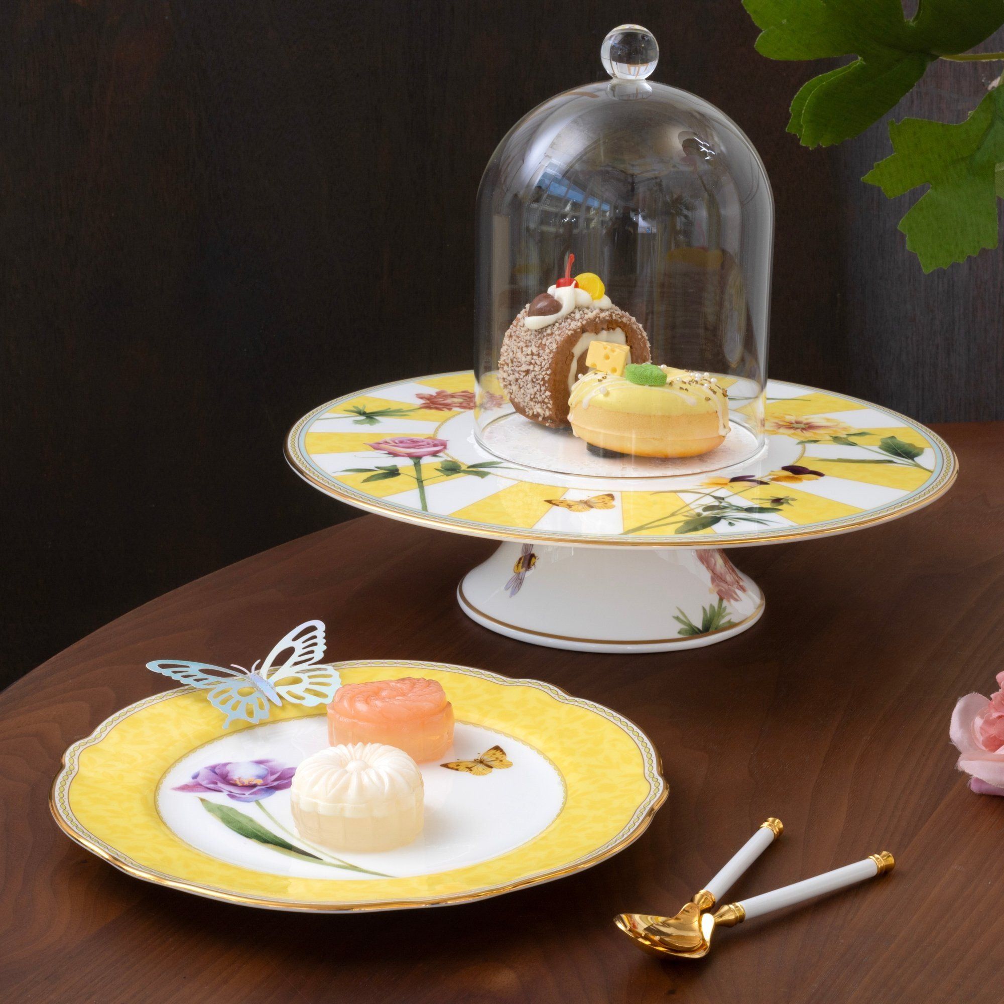 Kệ bánh sứ xương | Noritake Harvest Dream 4989L - 97257
