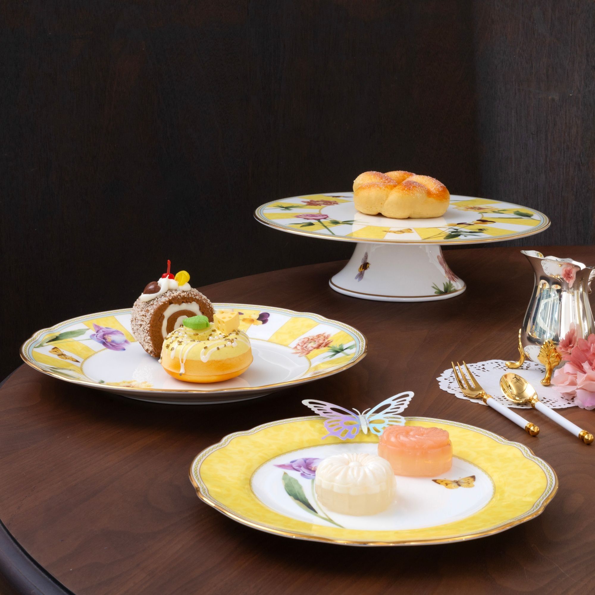 Kệ bánh sứ xương | Noritake Harvest Dream 4989L - 97257
