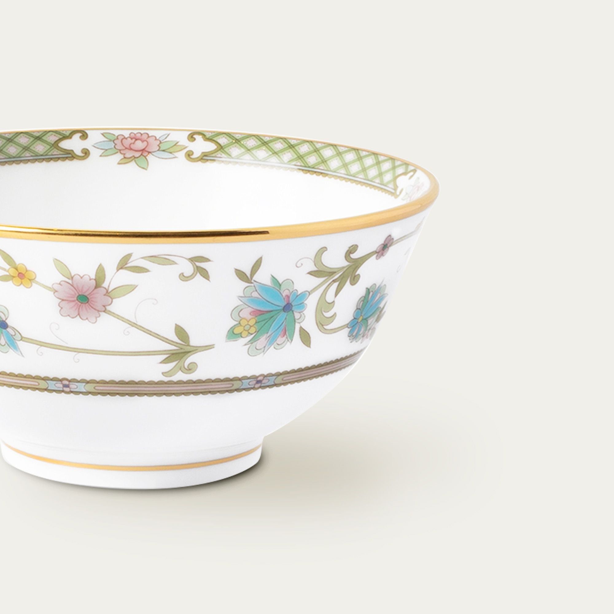 Bát (chén) 10,5cm dung tích 210ml đựng nước chấm, soup sứ xương Nhật Bản | Noritake Yoshino 9983J - 50184