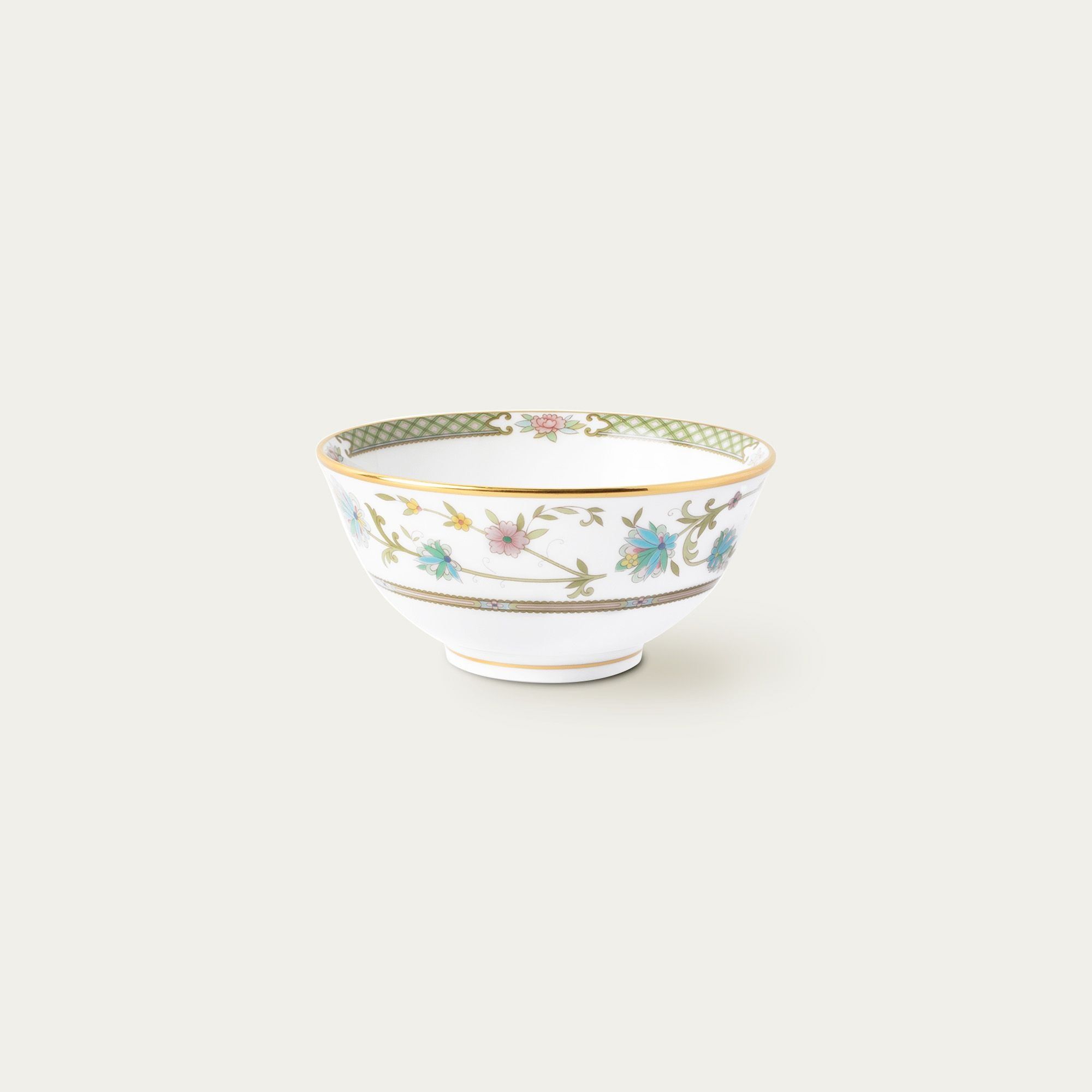 Bát (chén) 10,5cm dung tích 210ml đựng nước chấm, soup sứ xương Nhật Bản | Noritake Yoshino 9983J - 50184