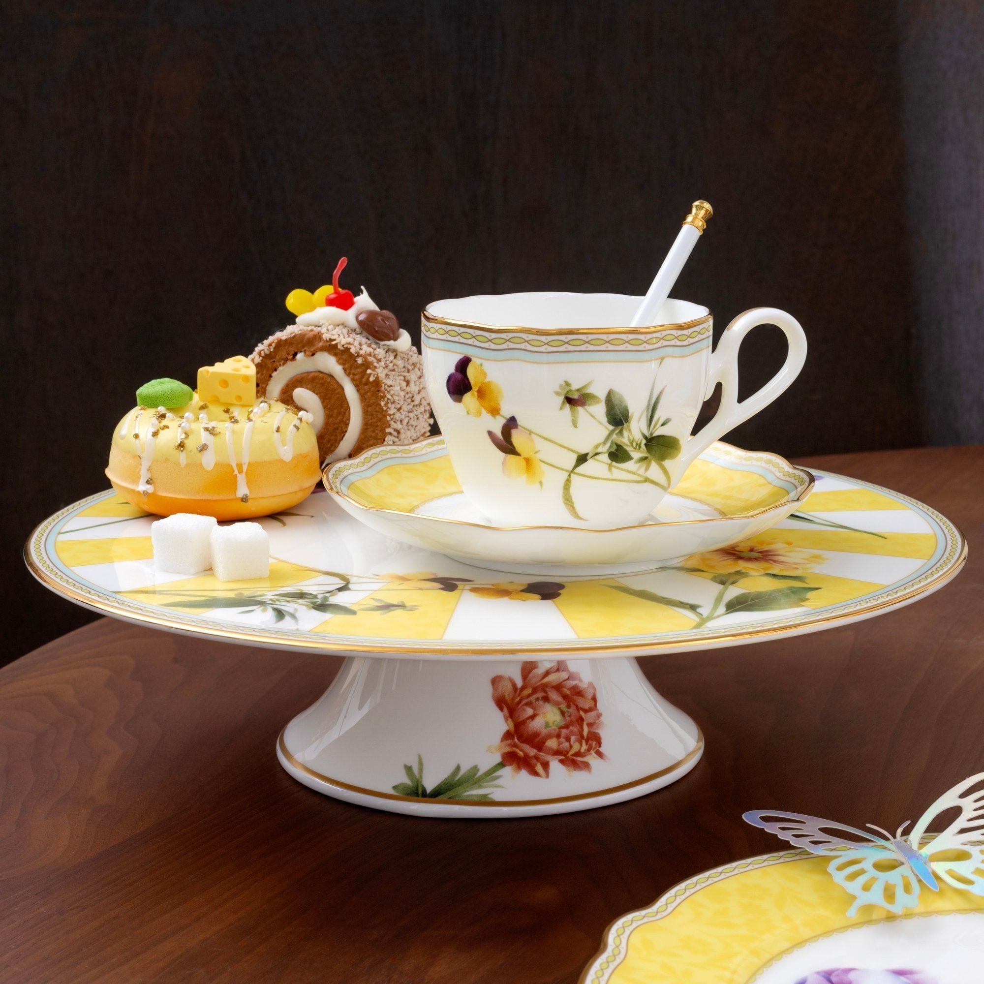 Kệ bánh sứ xương | Noritake Harvest Dream 4989L - 97257