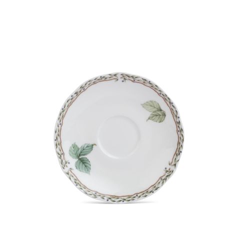  Đĩa lót chén (tách) trà dung tích 250ml, đường kính 15,3cm sứ xương | Noritake Orchard Garden 4911L - 97889S 
