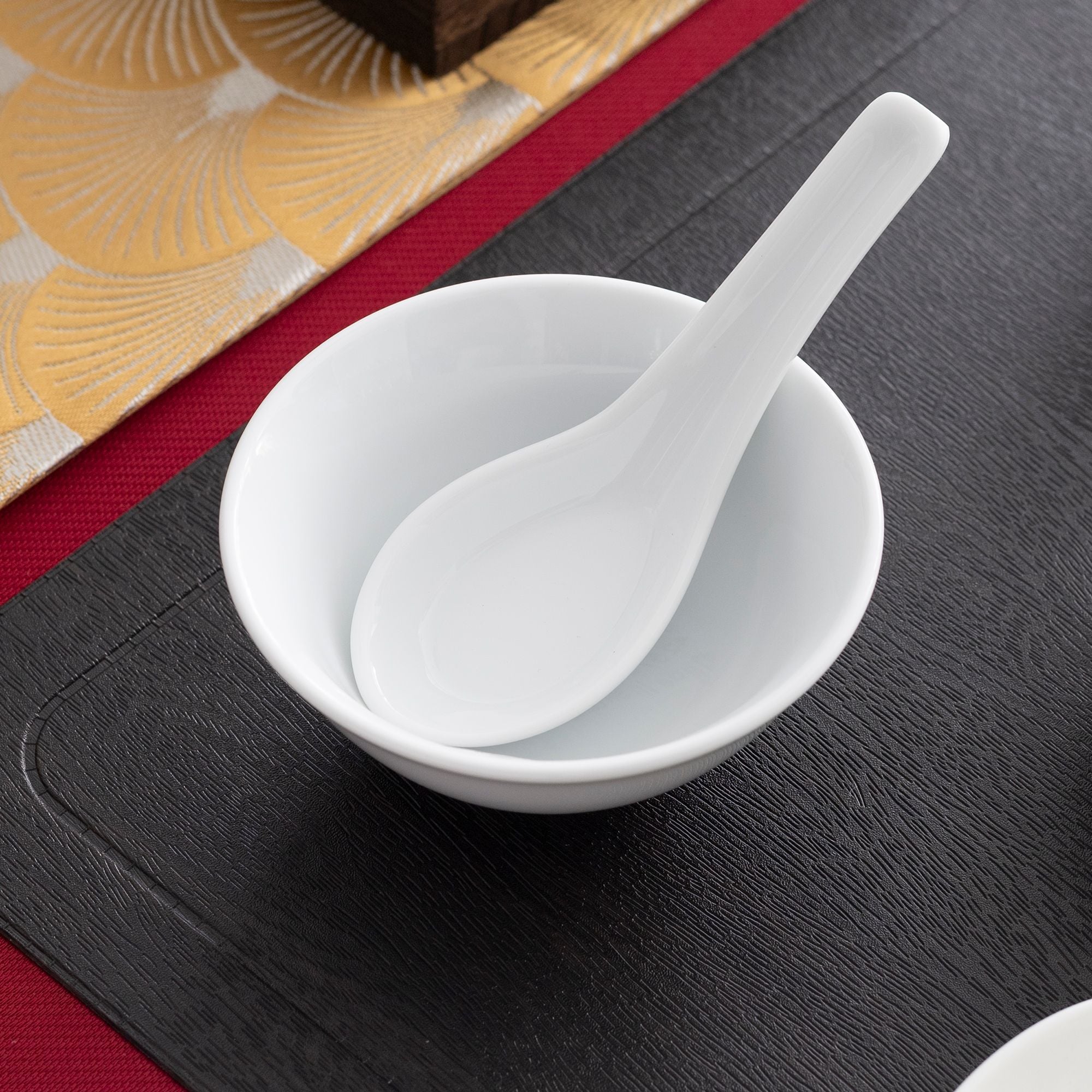 Bát (chén) 9,8cm dung tích 140ml đựng nước chấm, gia vị sứ trắng | Noritake Art Stage 4257L - 91484