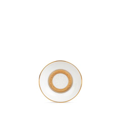  Đĩa tròn 9,7cm đựng nước chấm, gia vị sứ xương | Noritake Odessa Gold 4874L - 59714A 