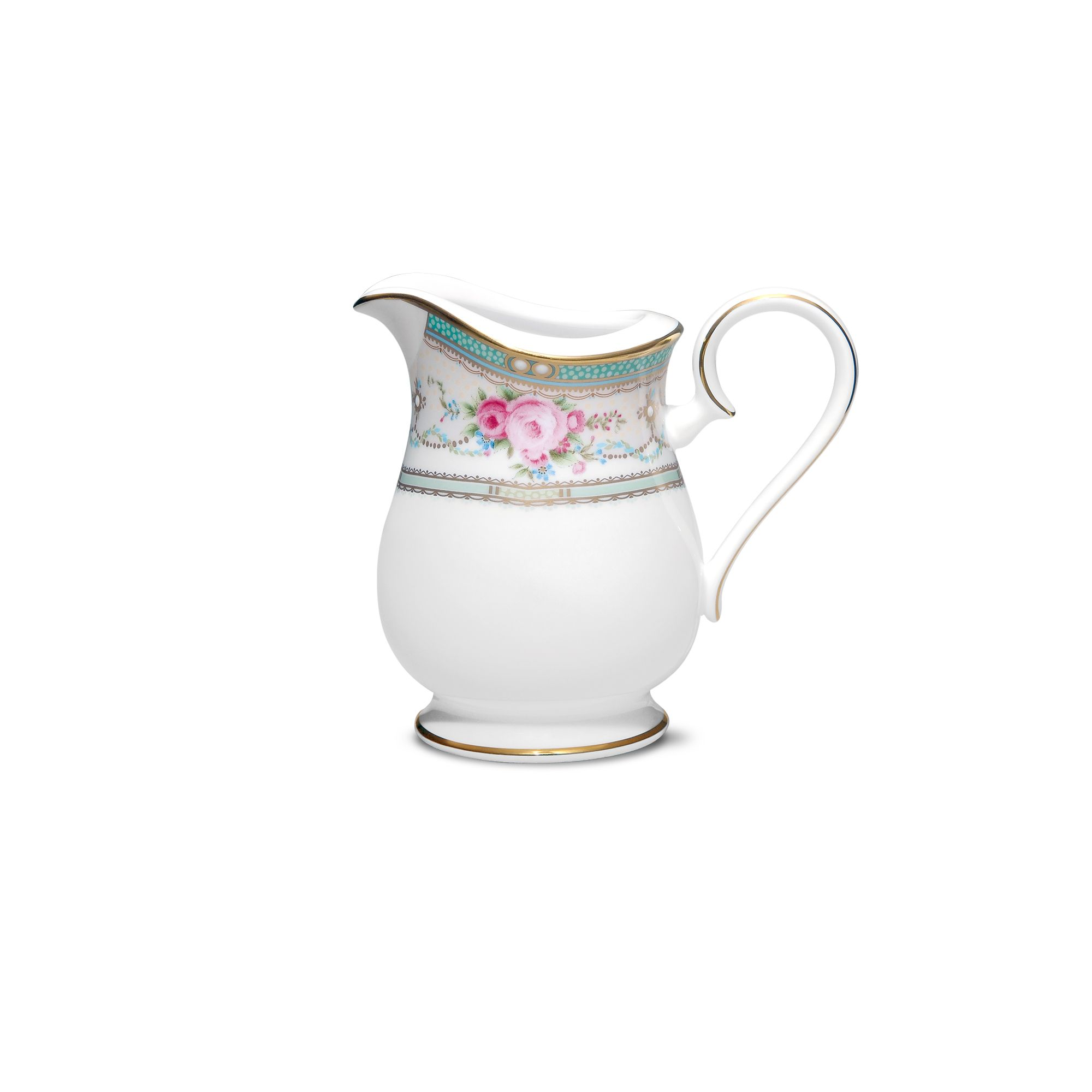 Bình (hũ) đựng sữa dung tích 270ml sứ xương | Noritake Palace Rose 4863L - 97228