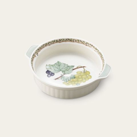  Khay nướng bánh tròn ngang 18,8cm, đường kính 16cm sứ xương | Noritake Orchard Garden 9350L - 95349 
