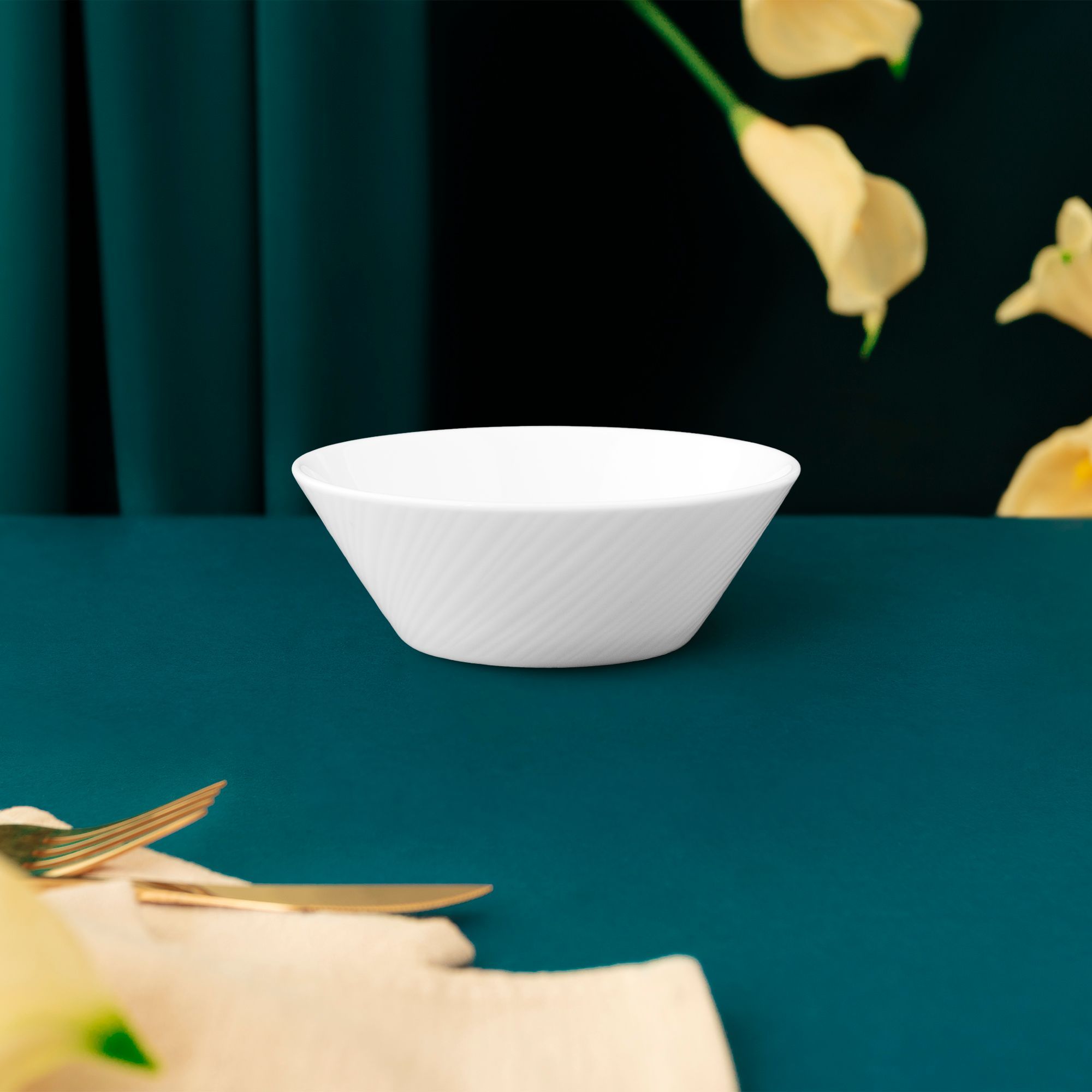 Bát (chén) đa năng 12cm dung tích 220ml đựng trái cây, ngũ cốc | Noritake Conjunto 4943L - 93918