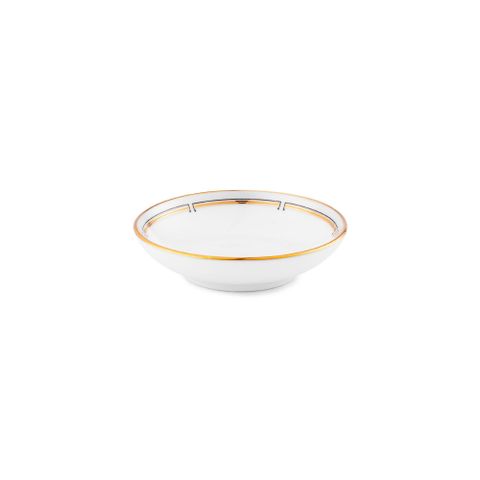  Đĩa tròn 9,8cm đựng nước chấm, gia vị sứ trắng | Noritake Empire Gold 1786L - 91419 