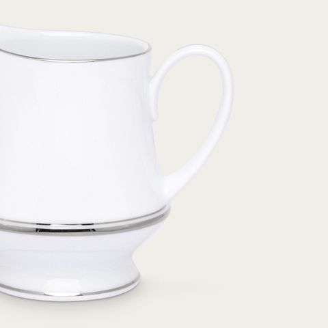  Bình (hũ) đựng sữa dung tích 260ml sứ trắng | Noritake Galaxy L554L - 91128 