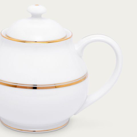  Ấm trà (bình trà) nhỏ dung tích 780ml sứ trắng | Noritake Gloria L553L - 91160 