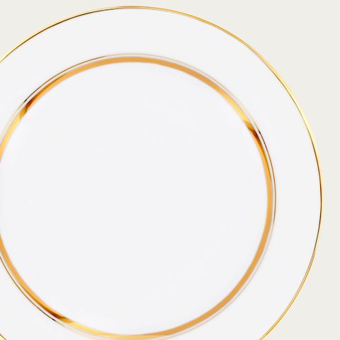  Đĩa tròn cỡ vừa (loại đặc biệt) đường kính 23,1cm sứ trắng | Noritake Gloria L553L - 91316 