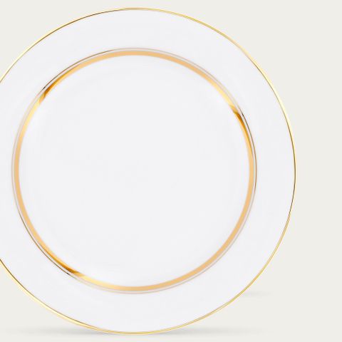  Đĩa tròn cỡ lớn đường kính 26,9cm sứ trắng | Noritake Gloria L553L - 91320 