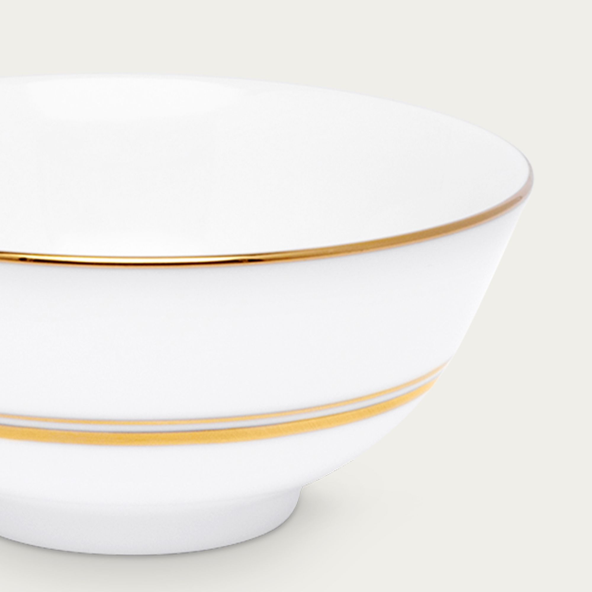 Bát cơm (chén cơm) 12,2cm dung tích 320ml sứ trắng | Noritake Gloria L553L - 91481